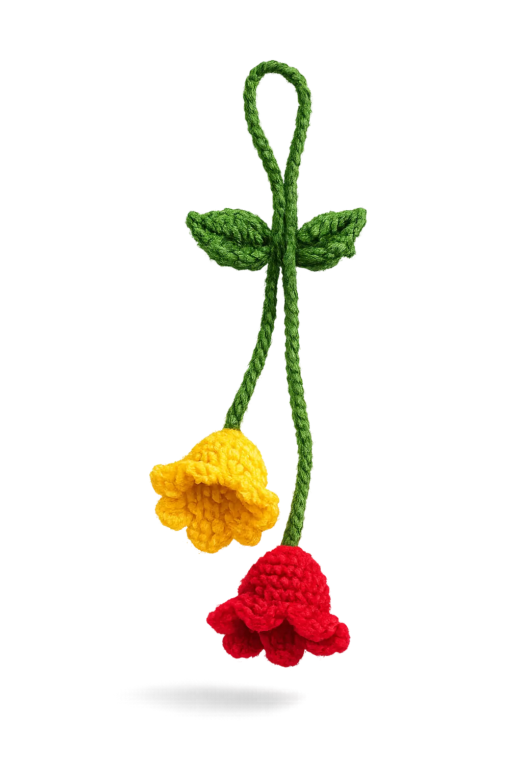 Bell Flower Bag Charm