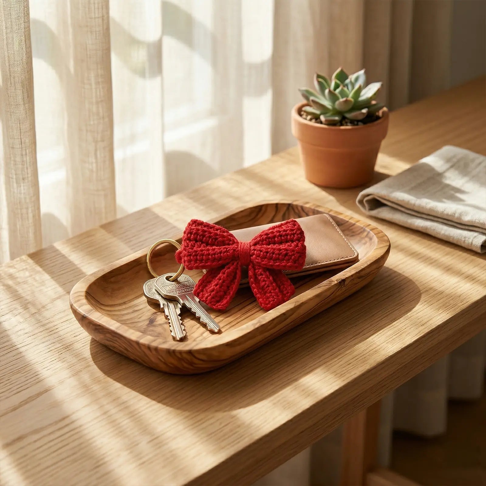 Bow Key Ring