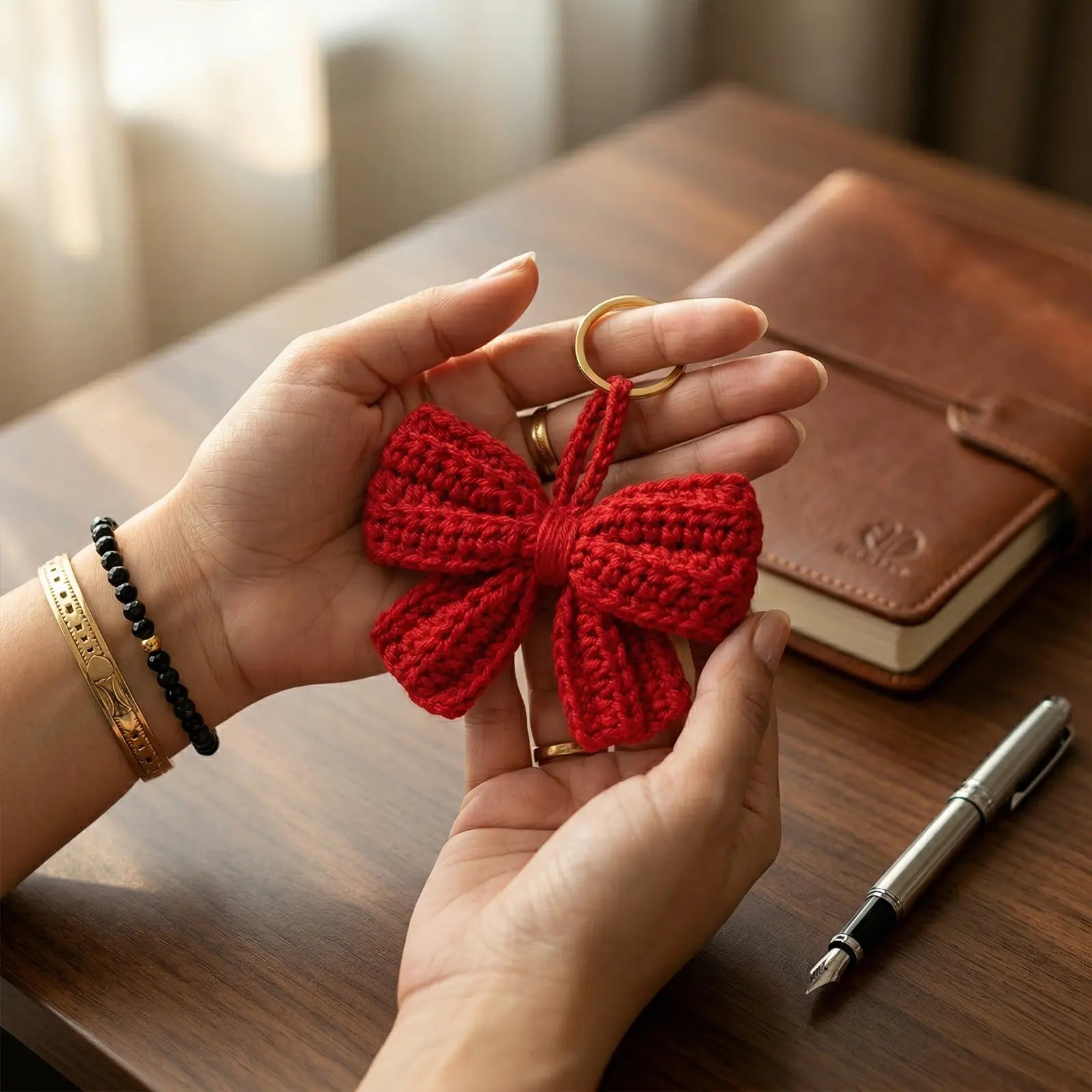 Bow Key Ring