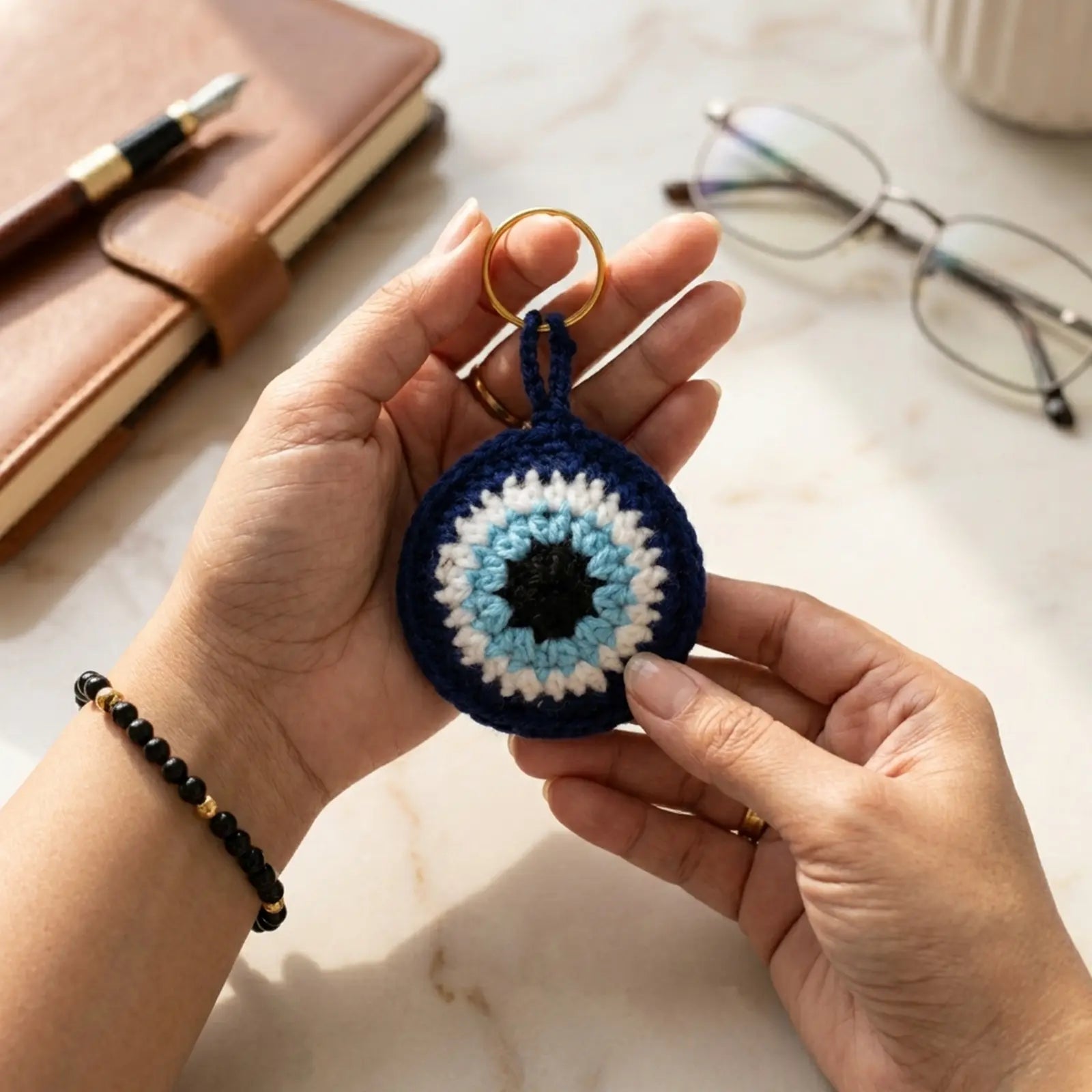 Evil Eye Key Ring