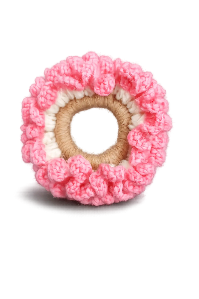 Pink Scrunchy Crochet