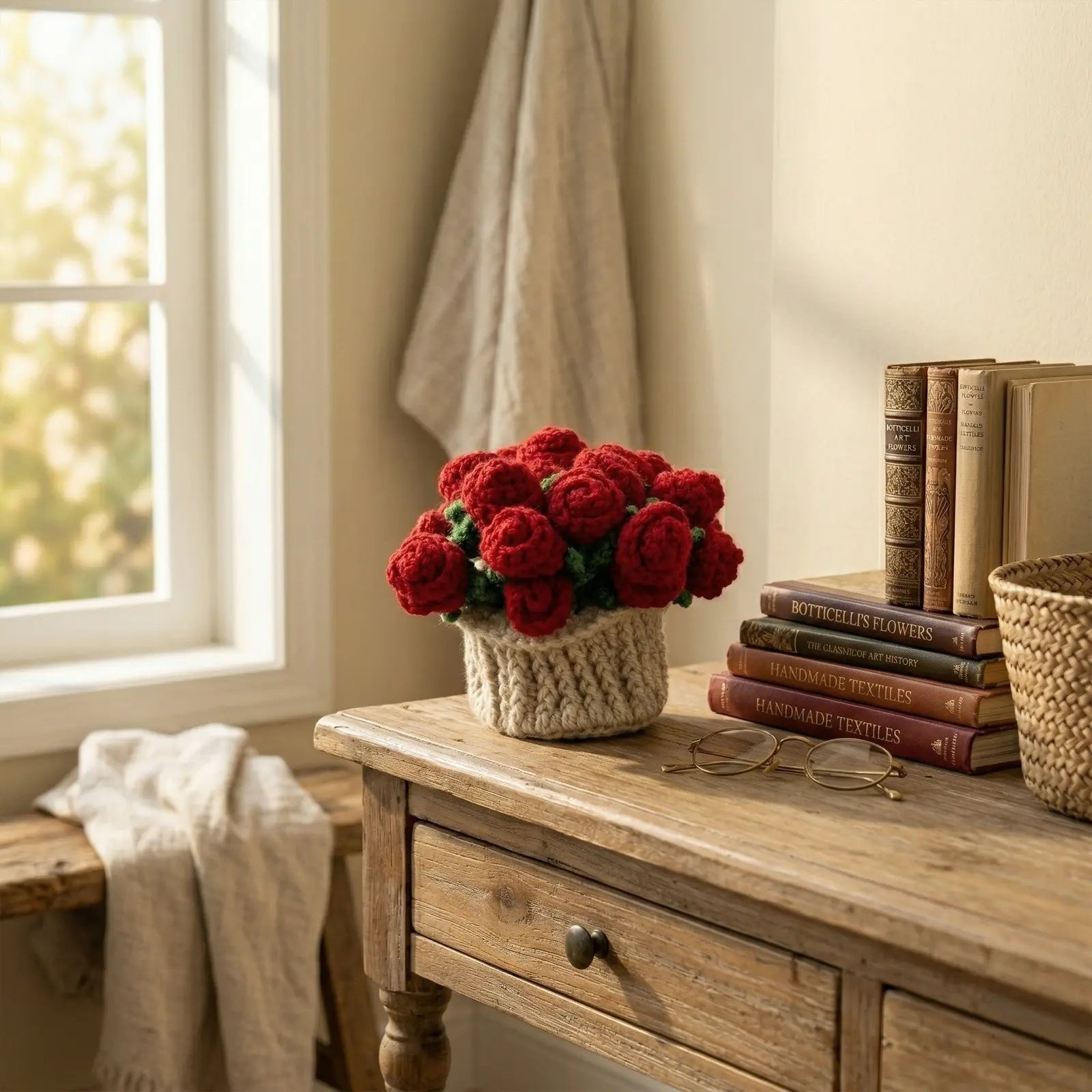 Rose Flower Coaster
