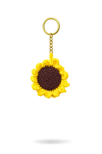 Sunflower Key Ring