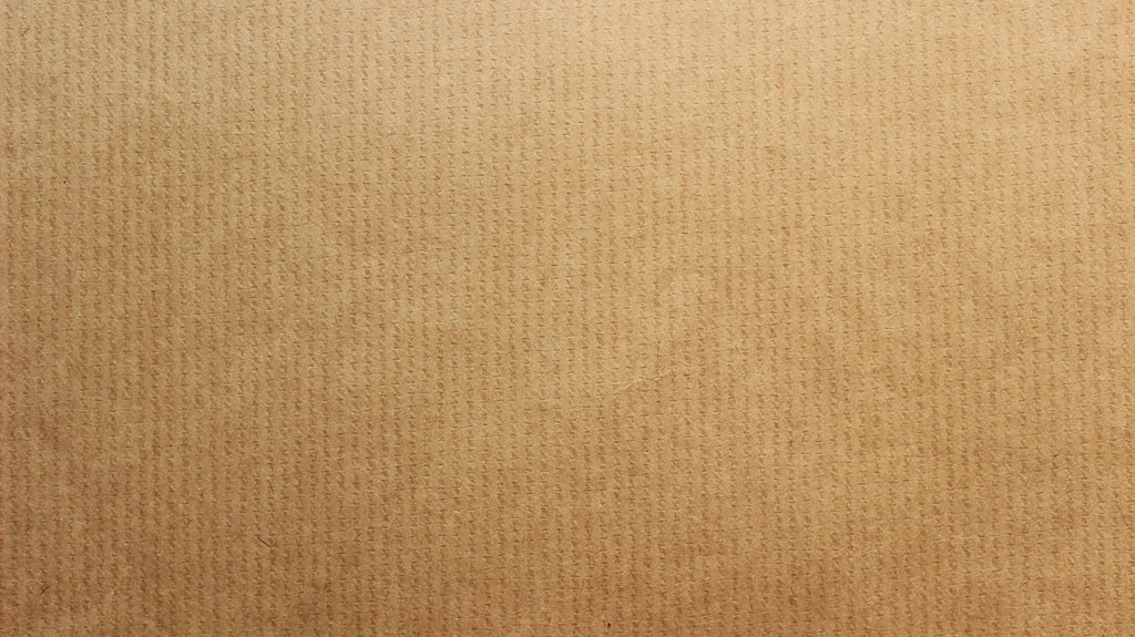 Brown kraft flower wrapping paper