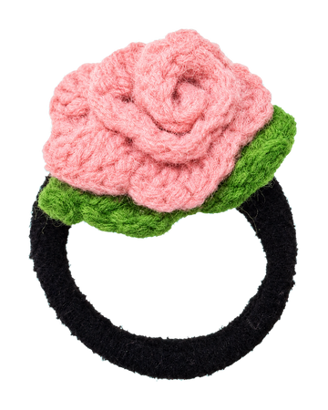 Rose Hair Tie (Pink)