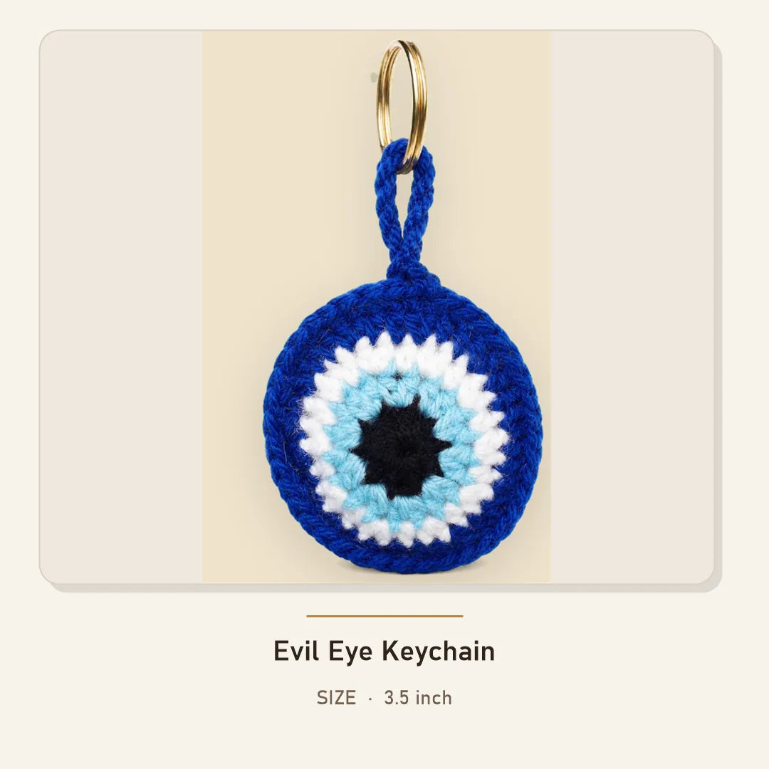 Evil Eye Keychain, 3.5 inch, from the Ghar Ki Festive Hamper