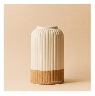 White and Brown Vase
